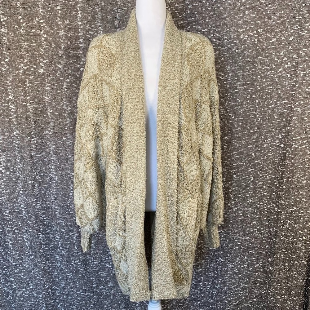 Vintage Western Connection Knit‎ Diamond Cardigan Sweater Women's Large